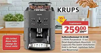 Globus Krups Kaffeevollautomat Ea 810b Angebot