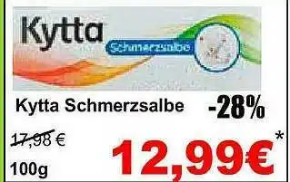 Globus Kytta Schmerzsalbe Angebot