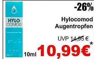 Globus Hylocomod Augentropfen Angebot