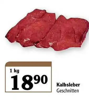 Globus Kalbsleber Angebot