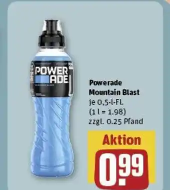 REWE Powerade Mountain Blast je 0,5-l-Fl. Angebot