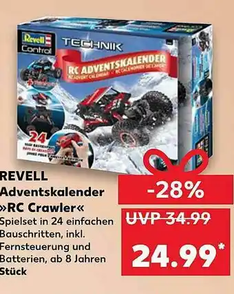 Kaufland Revell Adventskalender „rc Crawler” Angebot
