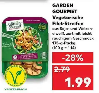 Kaufland Garden Gourmet Vegetarische Filet-streifen Angebot