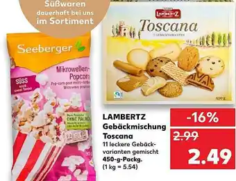 Kaufland Lambertz Gebäckmischung Toscana Angebot