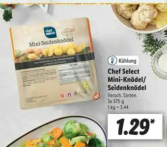 Lidl Chef Select Mini-knödel Oder Seidenknödel Angebot