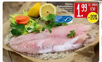 WEZ Frische Rotbarschfilets 100g Angebot