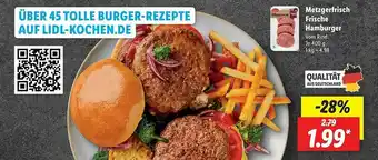 Lidl Metzgerfrisch Frische Hamburger Angebot