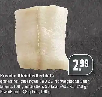 Scheck-in-Center Frische Steinbeißerfilets Angebot