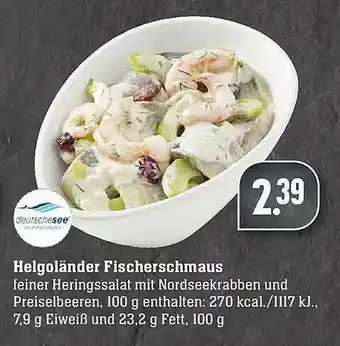 Scheck-in-Center Helgoländer Fischerschmaus Angebot