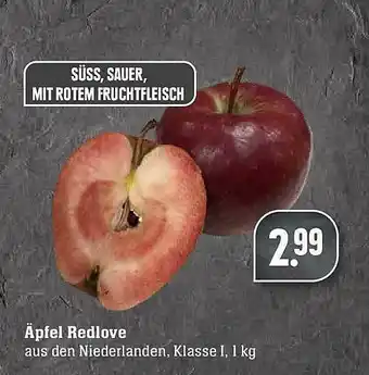 Scheck-in-Center äpfel Redlove Angebot