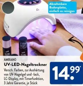 Aldi Süd AMBIANO UV-LED-Nageltrockner Angebot