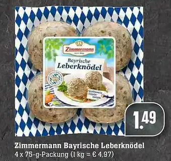 Scheck-in-Center Zimmermann Bayrische Lebenknödel Angebot