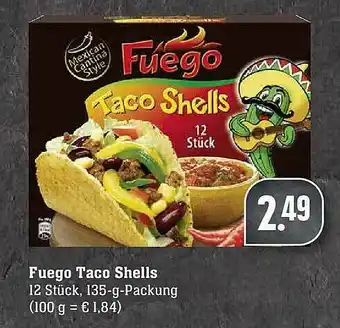 Scheck-in-Center Fuego Taco Shells Angebot