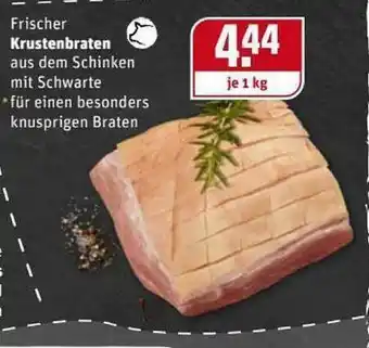 REWE Kaufpark Frischer Krustenbraten Angebot