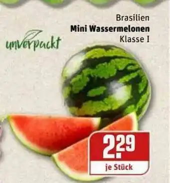 REWE Kaufpark Brasilien Mini Wassermelonen Angebot