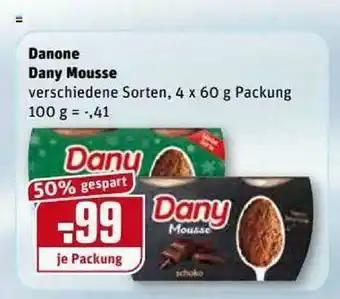 REWE Kaufpark Danone Dany Mousse Angebot