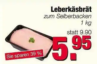 Edeka Scherer Leberkäsbrät Angebot