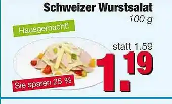 Edeka Scherer Schweizer Wurstsalat Angebot