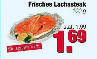 Edeka Scherer Frisches Lachssteak Angebot