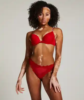 Hunkemöller Hunkemöller String Hazel Rot Angebot