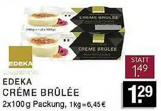 Edeka Zurheide Edeka Crème Brûlée Angebot