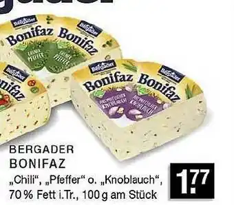 Edeka Zurheide Bergader Bonifaz Angebot