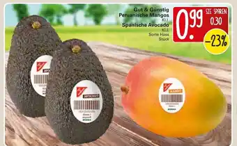 WEZ Gut & Günstig Peruanische Mangos oder Spanische Avocado Angebot