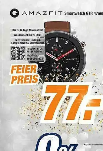 Expert Bening Amazfit Smartwatch Gtr 47 Mm Angebot