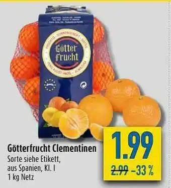 diska Götterfrucht Clementinen Angebot