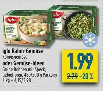 diska Iglo Rahm-gemüse Oder Gemüse-ldeen Angebot