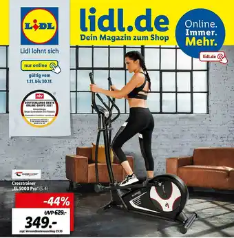 Lidl Christopeit Crosstrainer „el 5000 Pro” Angebot