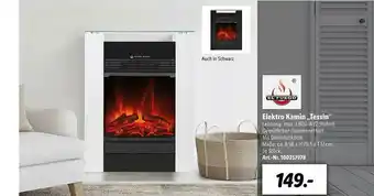 Lidl El Fuego Elektro Kamin „tessin” Angebot