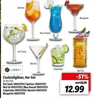 Lidl Cocktailgläser, 4er-set Angebot