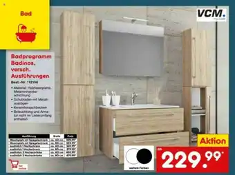 Netto Marken-Discount Vcm Badprogramm Badinos Angebot