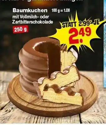 Repo Markt Baumkuchen Angebot