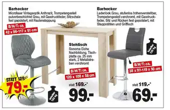 Repo Markt Barhocker Oder Stehtisch Angebot