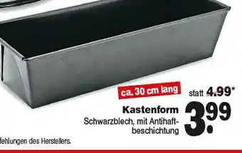 Repo Markt Kastenform Angebot