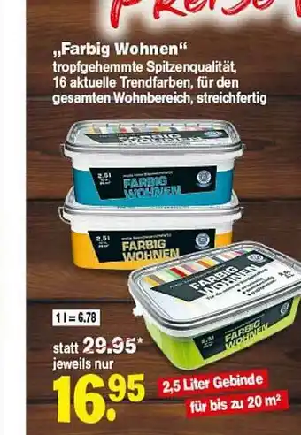 Repo Markt Farbig Wohnen Angebot