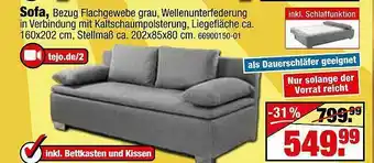 SB Lagerkauf Sofa Angebot