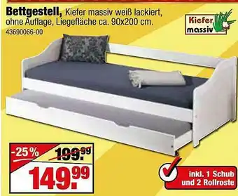 SB Lagerkauf Bettgestell Angebot