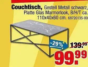 SB Lagerkauf Couchtisch Angebot