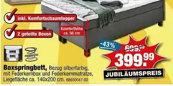 SB Lagerkauf Boxspringbett Angebot