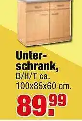 SB Lagerkauf Unterschrank Angebot