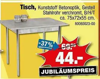 SB Lagerkauf Tisch Angebot