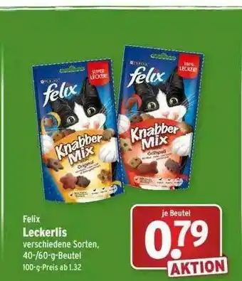 Wasgau Felix Leckerlis Angebot