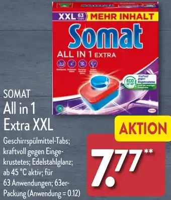 Aldi Nord SOMAT All in 1 Extra XXL Angebot