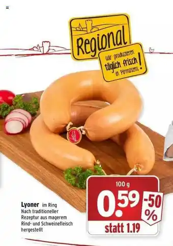 Wasgau Lyoner Angebot