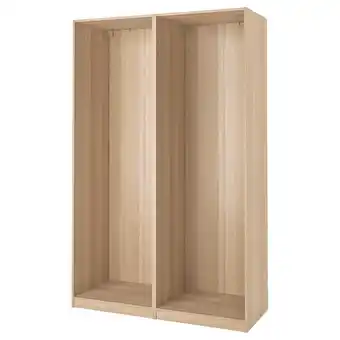 IKEA Pax 2x Korpus Kleiderschrank, Eicheneff wlas, 150x58x236 cm Angebot