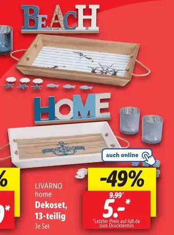 Lidl LIVARNO home Dekoset, 13-teilig Angebot