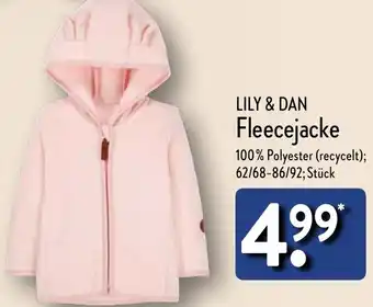 Aldi Nord LILY & DAN Fleecejacke Angebot